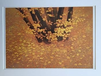 Amazon.co.jp: 東山魁夷絵柄24種展開「行く秋」読売新聞社 額絵